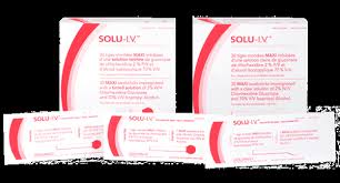BX/30 SOLU-I.V., MAXI SWABSTICK, CLEAR, 2% CHG, 70% ISO