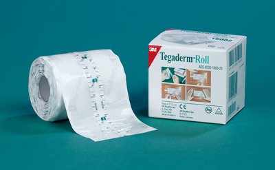 RL/1 TEGADERM FILM ROLL, TRANSPARENT, 5CM X 10M.