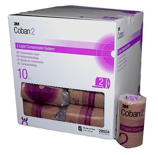 RL/1 COBAN 2 COMPRESSION SYSTEM (LAYER 2 ONLY) 10CM X 4.5M