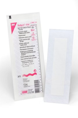 BX/25 DRSG,PAD SOFT CLOTH 3 1/2 X 10IN