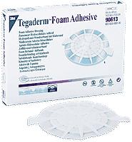 BX/5 TEGADERM FOAM DRESSING ADHESIVE WRAP CIRCULAR ID: 4" X 4-1/2" OD: 6-1/8" X 5-5/8"