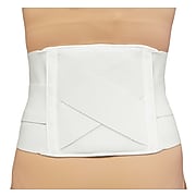 EA/1 CHAMPION MEDIUM SUPPORT SACRO BRACE W/ THERMOPAD LG (40-48") 6" FRONT/8" BACK UNIVERSAL WHITE