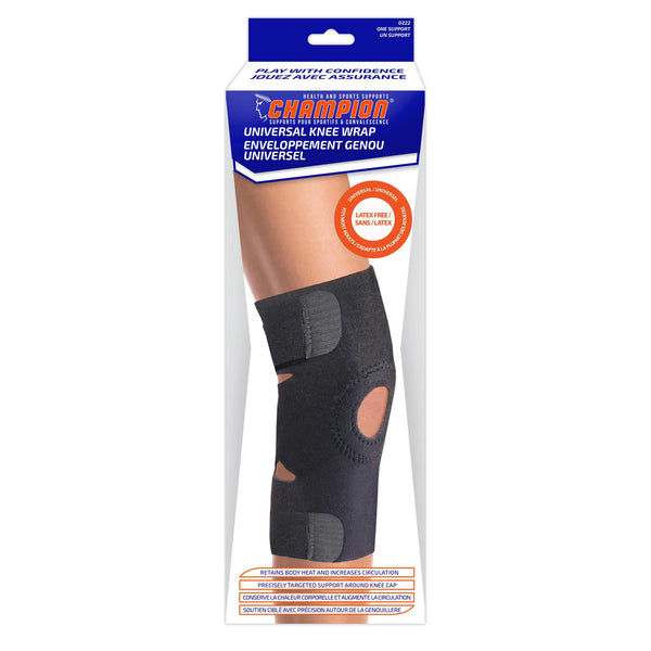 EA/1 CHAMPION UNIVERSAL KNEE WRAP ONE SIZE 13" - 17 1/2" More info...