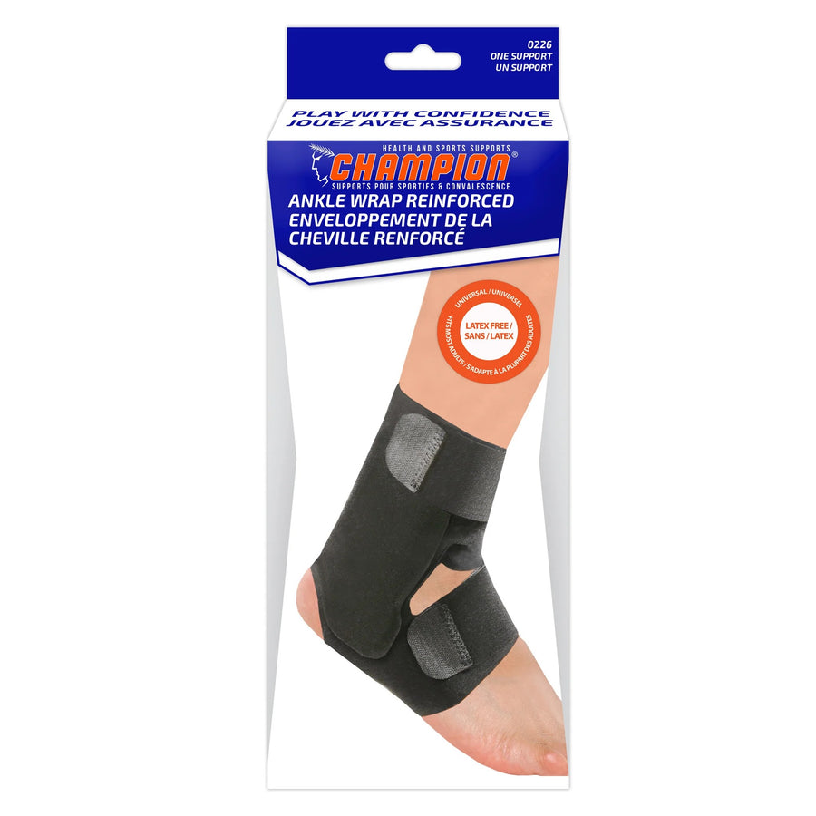 EA/1 CHAMPION ANKLE WRAP REINFORCED ONE SIZE 7" - 10 1/2" More info...