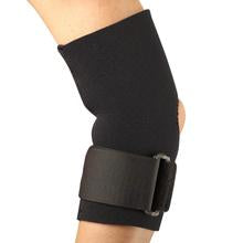 EA OTC MEDIUM NEOPRENE ELBOW SUPPORT W/ ENCIRCLING STRAP BLACK LG (11 - 13 1/2") ELBOW OPENING