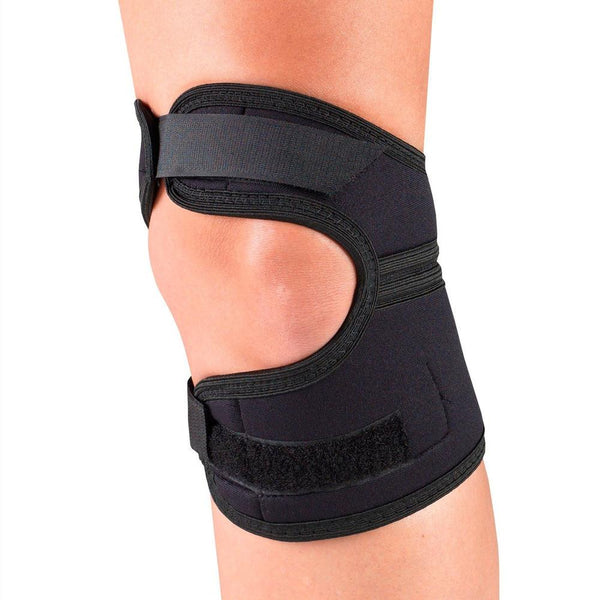 EA/1 CHAMPION MINIMUM NEOPRENE PATELLA STABILIZER MEDIUM 4-WAY STRETCH BLACK