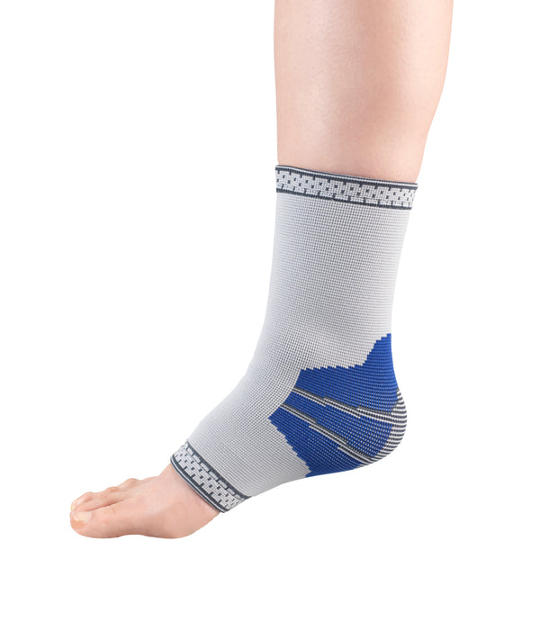 EA/1 CHAMPION ELASTIC ANKLE SUPPORT LIGHT GREY LARGE (12.25-14.5")