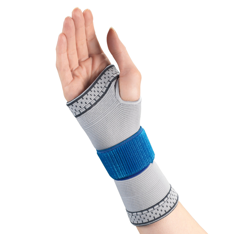 EA/1 ELASTIC WRIST SUPPORT, LIGHT GREY, X-SMALL