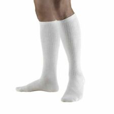 PR/1 TRUSOFT DIABETIC 8-15MMHG KNEE-HIGH SOCK MEDIUM MEN (8 1/2-10) WOMEN (9 1/2-11) WHITE LATEX-FR
