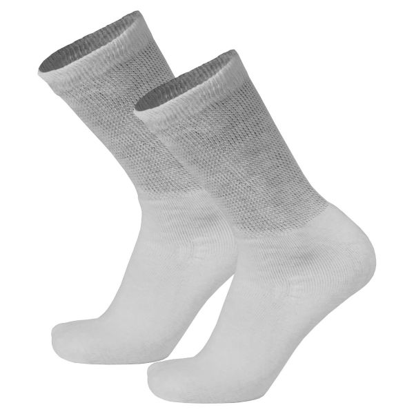 PR/1 TRUFORM PREMIER LOOSE FIT CREW LENGTH DIABETIC SOCKS BLACK MEDIUM (MEN: 6-9) (WOMEN: 7-10) CUSH
