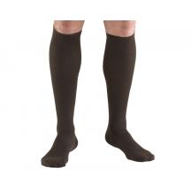PR/1 TRUFORM MEN'S DRESS STYLE 15-20MMHG KNEE-HIGH COMPRESSION SOCK BROWN LARGE (15 1/2" - 18") LATE