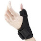 EA/1 OTC MEDIUM THUMB STABILIZER RIGHT-HAND MD (6-8") FLEXIBLE STAY ONE-HAND ADJUSTABLE BLACK LATEX-