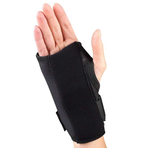 EA/1 OTC WRIST NIGHT SPLINT BLACK LEFT SM (4 3/4 - 6")