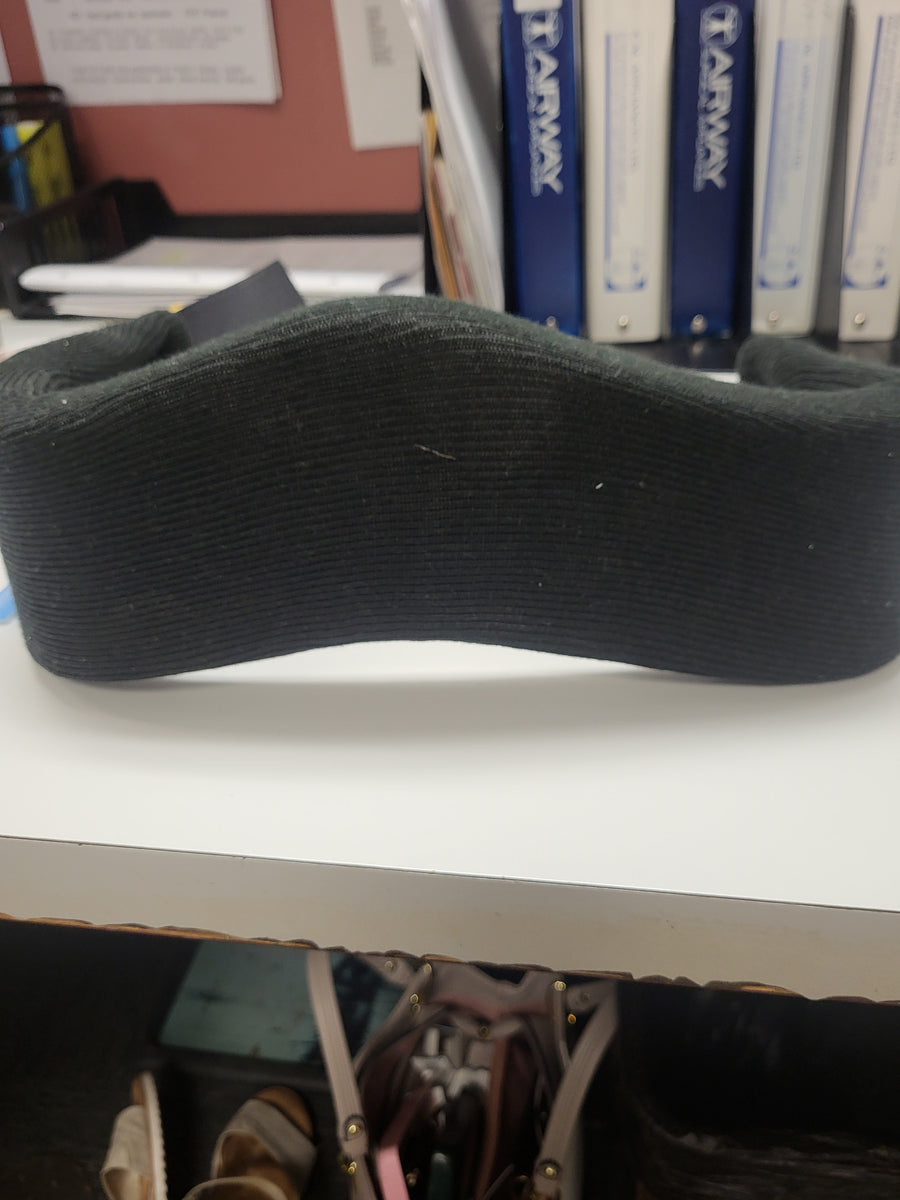 EA/1 OTC 4" SOFT FOAM CERVICAL COLLAR MINIMUM SUPPORT LARGE, BLACK