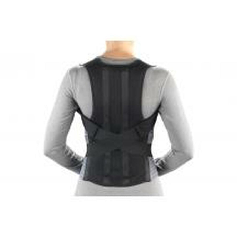 EA/1 OTC MAXIMUM COMFORT POSTURE BRACE W/ REMOVABLE RIGID STAYS W/ ADJUSTABLE PADDING X-SMALL BLACK