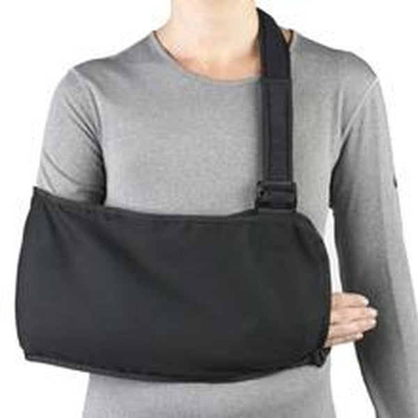 EA/1 OTC MEDIUM LIGHTWEIGHT SHOULDER IMMOBILIZER W/ REMOVABLE WEBBING XL (10X20") BLACK