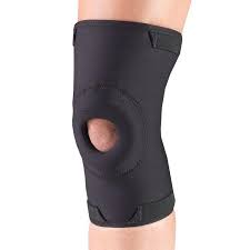 EA/1 OTC KNEE SUPPORT (MINIMUM) W/ STABILIZER PAD 3X-LARGE (19.5-21") BLACK LATEX-FREE