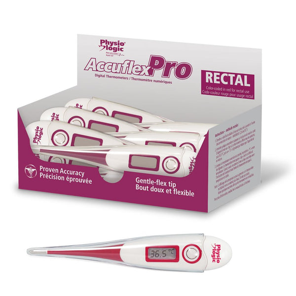 EA/1 ACCUFLEXPRO PLUS RECTAL THERMOMETER RED NON-RETURNABLE