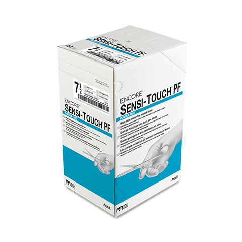 BX/50PR ENCORE SENSI-TOUCH SURGICAL GLOVES PF LATEX SIZE 8.5 BEADED CUFF STYLE More info...