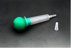 EA/1 AMSINO BULB IRRIGATION SYRINGE CATH TIP W/CAP LATEX FREE STERILE 60CC 5CC GRADUATION