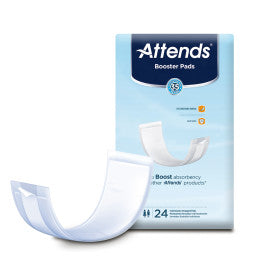 26262 - ATTENDS BOOSTER PAD 3.75 X 11.5" - 8 BAGS OF 24 Heavy Item More info...