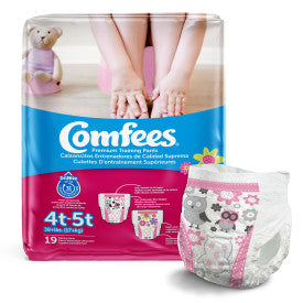 41549 - COMFEES GIRL TRAINING PANTS - SIZE 4 - 6 BAGS OF 19 Heavy Item More info...