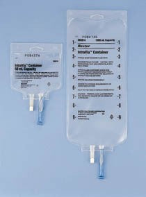 CS/48 INTRAVIA CONTAINER POLYOLEFIN FOR GRAVITY COMPOUNDING 500ML NON-PVC BAG W/ NON-DEHP PORT
