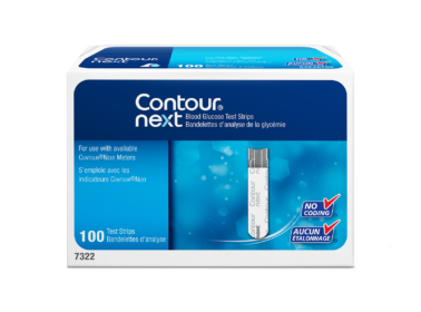 BX/100 CONTOUR NEXT BLOOD GLUCOSE TEST STRIP