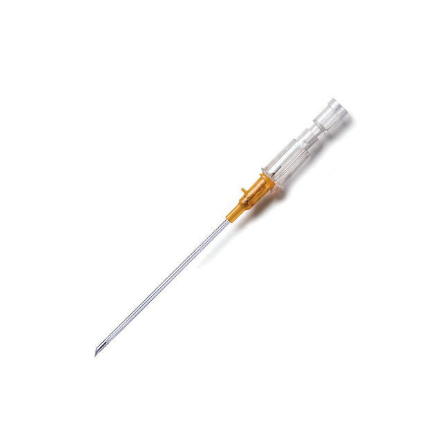 BX/50 INTROCAN SAFETY IV CATHETER STRAIGHT TEFLON 16G X 2" UNIVERSAL BEVEL 210ML/MIN FLOW RATE