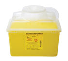 EA/1 COLLECTOR SHARPS 13.2 LTR NESTABLE CLR/YLW FUNNEL TOP