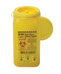 EA/1 COLLECTOR SHARPS TRAY 1.4 LTR YLW (OPEN CAP W/PLUG)