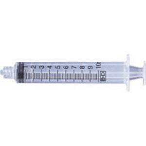 BX/100 GENERAL USE SYRINGE,NO NEEDLE LUER- LOK TIP STERILE 10ML
