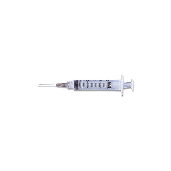 BX/100 CONVENTIONAL SYRINGE W/ NEEDLE 5ML LL 21G X 1"
