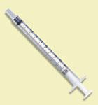 BX/200 SYRINGE ONLY 1ML SLIP TIP