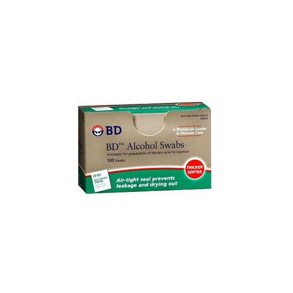 BX/100 SWAB ALCOHOL