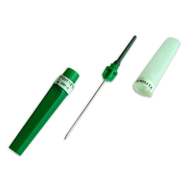 BX/100 VACUTAINER MULTI-SAMPLE NEEDLE 21G X 1.5"