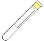 BX/100 TUBE VACUTAINER 13 X 100MM 6ML YELLOW