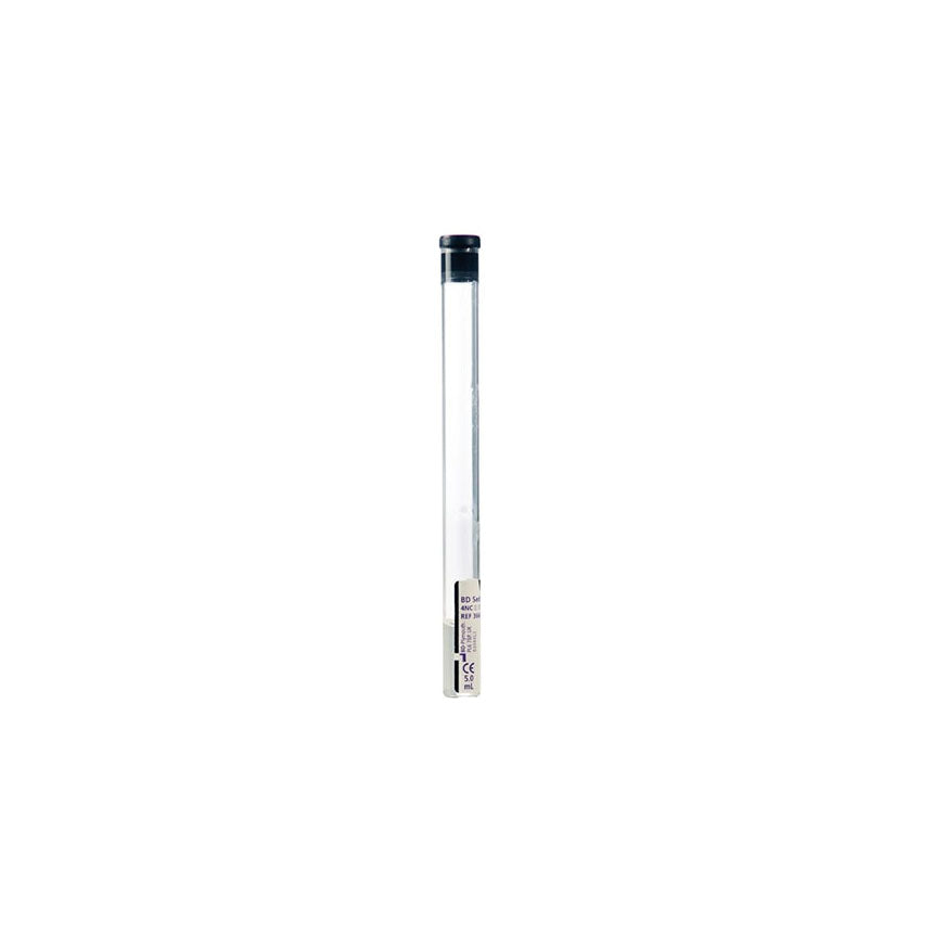 BX/100 TUBE SEDITAINER 5ML LABELLED BLK