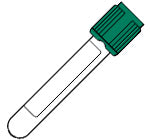 BX/100 TUBE VACUTAINER HEMO 13 X 75MM 2ML GRN