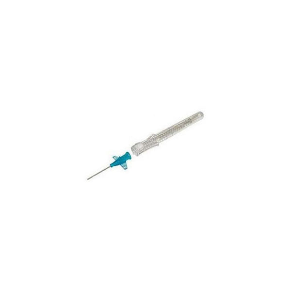 BX/50 CATHETER IV INSYTE WINGED 22X1.01IN BLUE