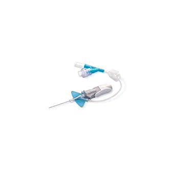 BX/20 NEXIVA CLOSED IV CATHETER 24G X 0.75" W/ DUAL PORT YELLOW