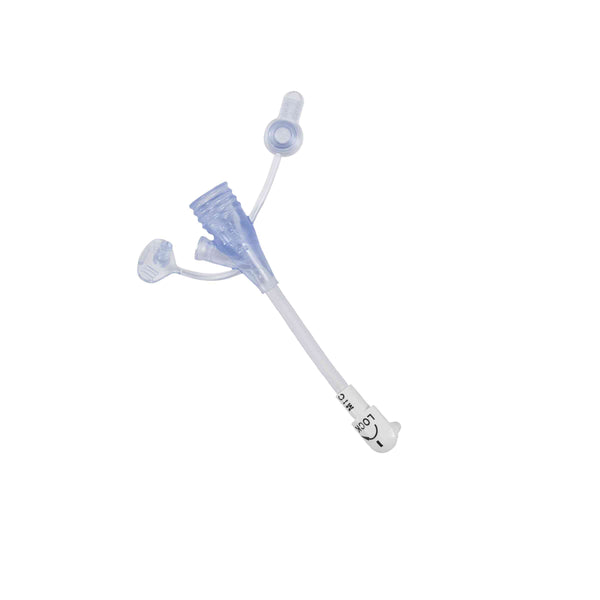 CS/5 MIC-KEY MEDICATION SET 2IN, RIGHT ANGLE, 2-PORT Y