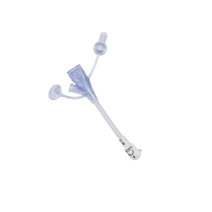 CS/5 MIC-KEY MEDICATION SET 2IN, RIGHT ANGLE, 2-PORT Y