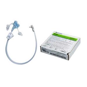 EA/1 MIC-KEY CONTINUONS FEEDING EXTENSION SET, WITH ENFIT AND SECUR-LOK RIGHT ANGLE CONNECTORS 12''