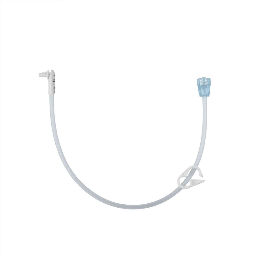 CA/5 MIC-KEY BOLUS FEED EXTENSION SET W/ ENFIT CONNECTOR SINGLE PORT 24" RIGHT-ANGLE CONNECTOR