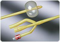 BX/12 BARDEX INFECTION CONTROL 3-WAY FOLEY CATHETER, SIZE 16FR 5CC