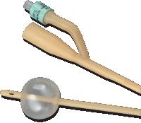 BX/10 BARDIA 2-WAY FOLEY CATHETER 14FR SILICONE-ELASTOMER COATED 10CC TWO DRAIN EYES STERILE LATEX