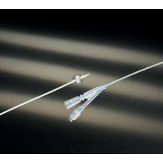 BX/12 LUBRI-SIL INFECTION CONTROL 2-WAY FOLEY CATHETER 24FR 30CC HYDROGEL-COATED SILICONE STERILE LA