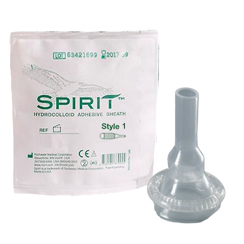 CS/30 SPIRIT MALE EXTERNAL CATHETER SHEATH STYLE 1 LARGE 36MM