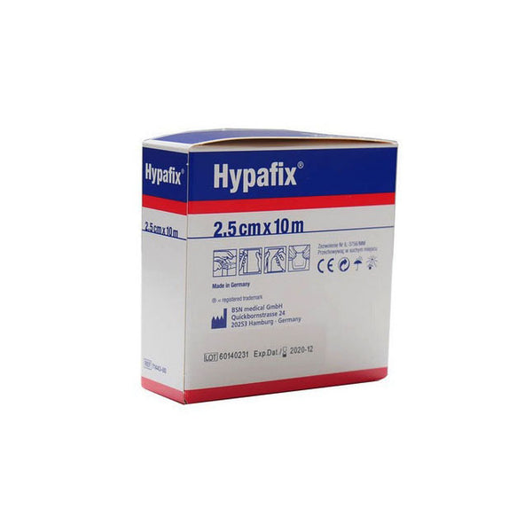 BX/1 HYPAFIX STRETCH NON-WOVEN ADHESIVE FIXATION SHEET 2.5CM X 10M